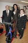 Hazerswoude rijndijk 17 maart 2005
Opening sportschool Leontien v Moorsel.
Leontien met ouders
Peter Smulders bv
