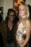 Amsterdam 1 maart 2005
Feestje van Gotcha met Georgina Verbaan.
Regilio Tuur met vriendin
Peter Smulders bv