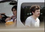 Ede 7 juni 2004
Casey Affleck  met zijn pas geboren kind en zijn vrouw Summer Phoenix
Peter Smulders bv