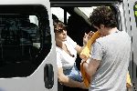 Ede 7 juni 2004
Casey Affleck  met zijn pas geboren kind en zijn vrouw Summer Phoenix
Peter Smulders bv