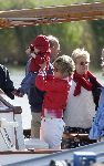 Muiden 22 mei 2005
Koningin Beatrix varen met groene draeck.
Prins Constantijn met Prinses Laurentien en Claus Cazimir en Eloise.
Peter Smulders bv
