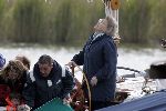 Muiden 15 mei 2005
Koningin Beatrix voor eerste keer dit jaar varen met de groene draeck.
Peter Smulders bv