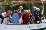 Muiden 22 mei 2005
Koningin Beatrix varen met groene draeck.
Prins Constantijn met Prinses Laurentien en Claus Cazimir en Eloise.
Peter Smulders bv