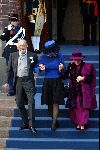 Amsterdam 2 februari 2002
Trouwen Prins Willem Alexander met Maxima
Prins Bernhard met Prinses Christina en Prinses Irene