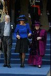 Amsterdam 2 februari 2002
Trouwen Maxima en Prins Willem Alexander
met beveiliging en chauffeur met rolls royce
prins Bernhard en prinses Irene en prinses Christina