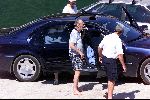 Porto Ercole 2 augustus 2000
Prins Bernhard , Prinses Christina  op vakantie met de Jumbo 6