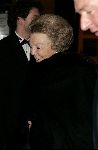 Den Haag 24 november 2004
Feest Prins Friso en Mabel Wisse Smit in danstheater.
Koningin Beatrix