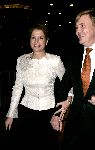 Den Haag 24 november 2004
Feest Prins Friso en Mabel Wisse Smit in danstheater.
Maxima  en Prins Willem Alexander