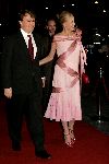 Den Haag 24 november 2004
Feest Prins Friso en Mabel Wisse Smit in danstheater.
 Mabel Wisse Smit met Prins Friso