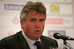 Eindhoven, 5 November 2005 
Kompetitiewedstrijd Seizoen 2005/2006 
PSV-Sparta eindstand 3-0
Trainer Guus Hiddink tijdens de persconferentie na de wedstrijd
© Foto Bart Bel