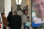 Amsterdam 1 november 2004
Mariska Hulscher en Irene v d Laar arriveren bij Hotel de Grand samen met Sting.