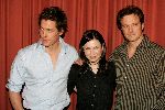 Amsterdam 8 november 2004
Persconferentie Bridget Jones  hotel de Grand
Renee Zellweger Hugh Grant en Colin Firth
