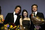 Amsterdam 8 november 2004
Premiere Bridget Jones  in tuschinski.
Renee Zellweger en Colin Firth en Hugh Grant