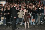 Amsterdam 8 november 2004
Bridget Jones Diary  acteurs Renee Zellweger Hugh Grant en Colin Firth bij premiere in tuschinski