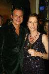 Amsterdam 6 oktober 2003
Beau Monde awards in het amstel hotel
Helga Bouwman en Leco v Zadelhoff