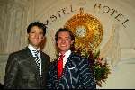 Amsterdam 6 oktober 2003
Beau Monde Awards in het amstel hotel
Matijn Lussink en Sander Lussink