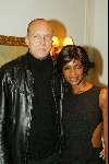Amsterdam 6 oktober 2003
Beau Monde Awards in het amstel hotel
Silvana Simons met man