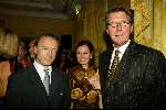Amsterdam 6 oktober 2003
Beau Monde Awards in het amstel hotel
Ursul de Geer Liz Snooyink en Hidde Maas