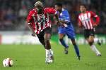 Eindhoven, 15 Oktober 2005 
Kompetiewedstrijd Seizoen 2005/2006 
PSV-AZ, eindstand 3-0 
Arouna Kone op snelheid