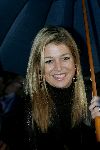 Amsterdam 18 oktober 2004
Prinses Maxima bij Continental Sports in Amsterdam. Maxima onder paraplu
Peter Smulders bv