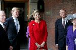 Den Haag 20 oktober 2004
Prinses Maxima bij Raad v State. Maxima en Prins Willem Alexander