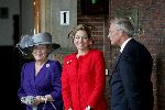 Den Haag 20 oktober 2004
Prinses Maxima bij Raad v State. Koningin Beatrix