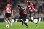 Eindhoven, 24 September 2005 
Kompetitiewedstrijd Seizoen 2005/2006 
PSV-RBC, eindstand 2-0 
Kone in duel met Fortes Rodriquez