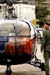 Heerenveen 14 september 2004
Maxima bij Batavus voor 1000000 e fiets. Samen met Ed Nijpels bij helicopter