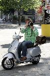 Amsterdam 21 september 2005
Edwin Smulders op vespa scooter op pc hooftstraat
Peter Smulders bv